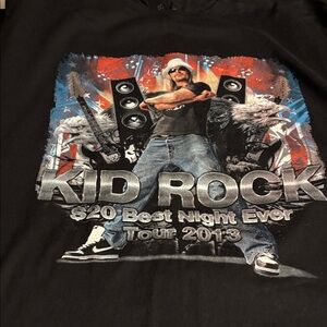 Hanes Black Kid Rock Graphic Tee